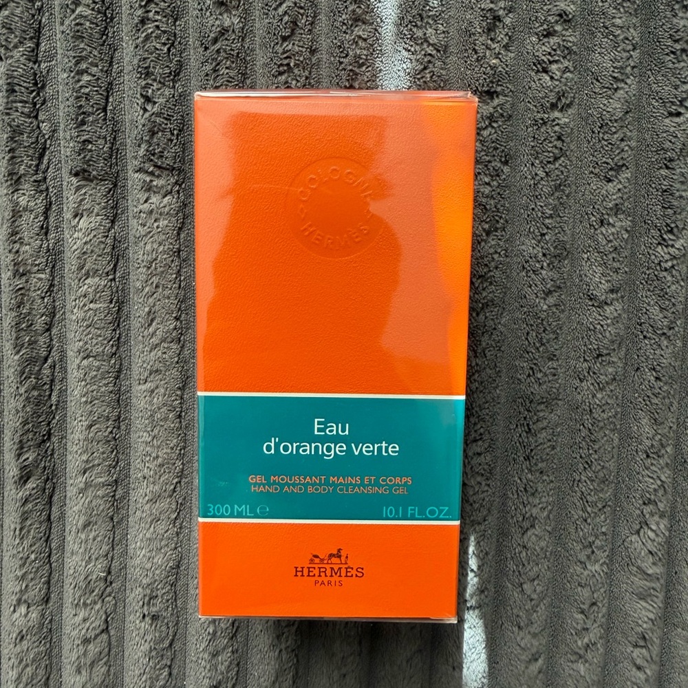 Hermès Eau d’Orange Verte Hand & Body Cleansing Gel 300ml NEW SEALED